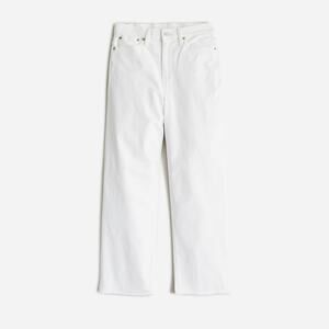 J.Crew 'Slim' White Wide Leg Denim Jean Size 25 - NWT